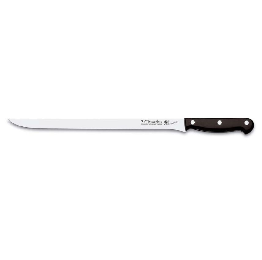CUCHILLO JAMONERO 30cm 3 CLAVELES